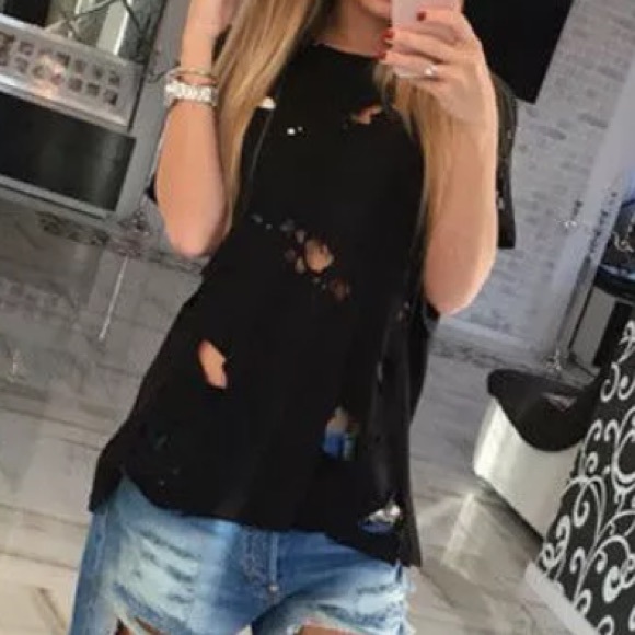 Distressed T-Shirt - Picture 5 of 6